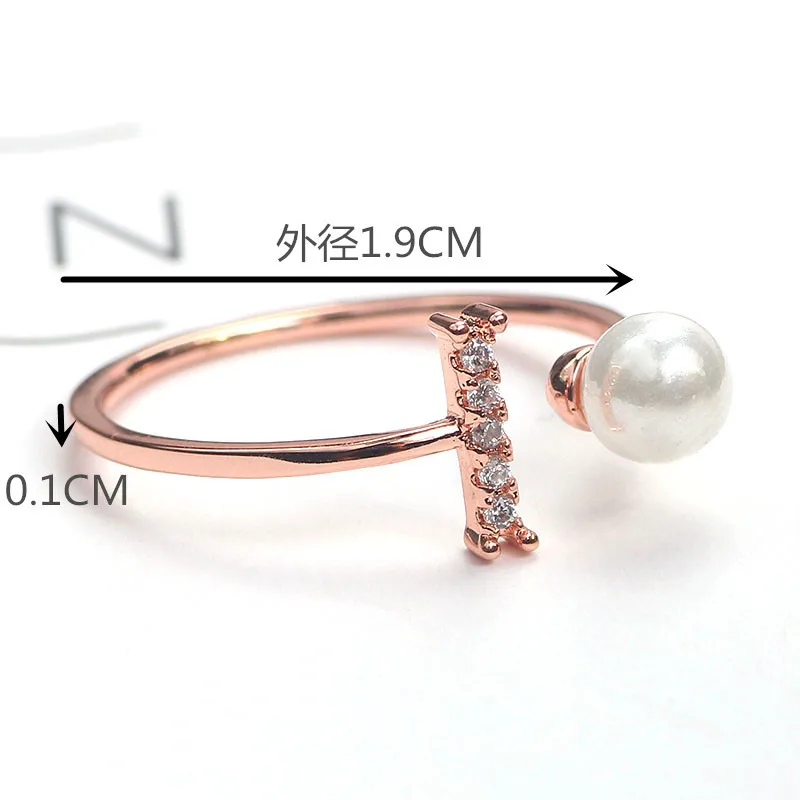 
Factory Direct Sell zircon finger ring for young girls gift 