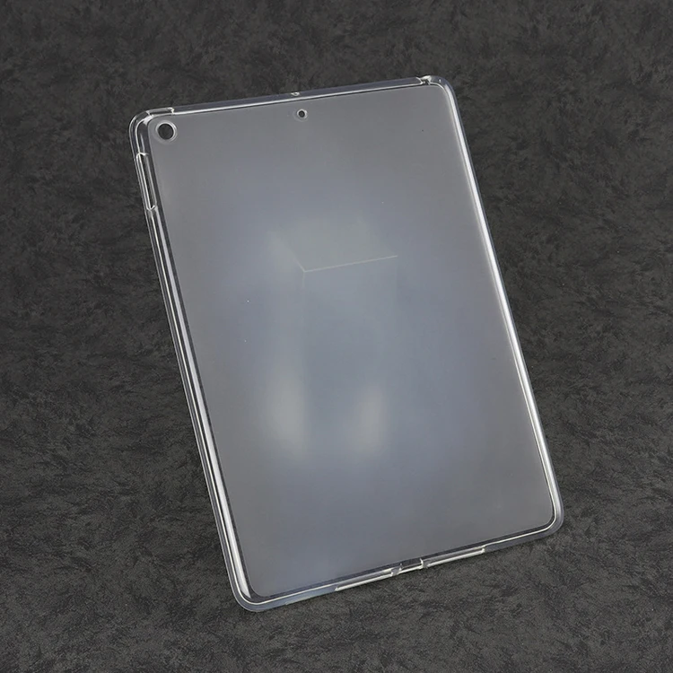 

Phone Accessories Matte Edge Transparent High Clear Soft TPU Silicone Tablet Back Cover Case For Ipad Pro 12.9