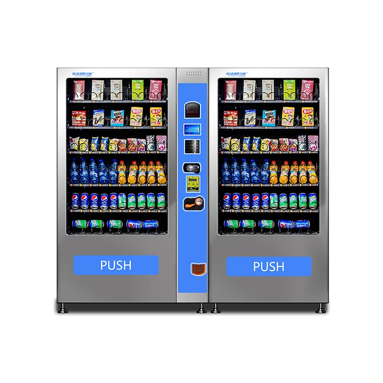 Haloo convenient combo vending machines manufacturer for drink-2