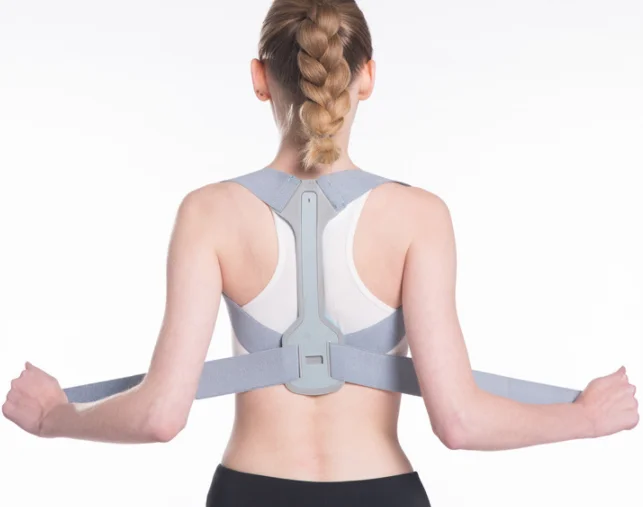 

hot selling improved adjustable back breathable posture corrector back support corrector, Customized color accept