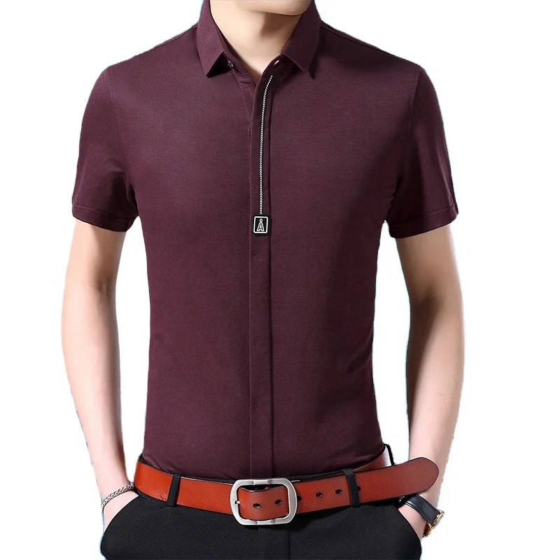 

fashion short sleeve custom hot selling men's shirt, Customized colors