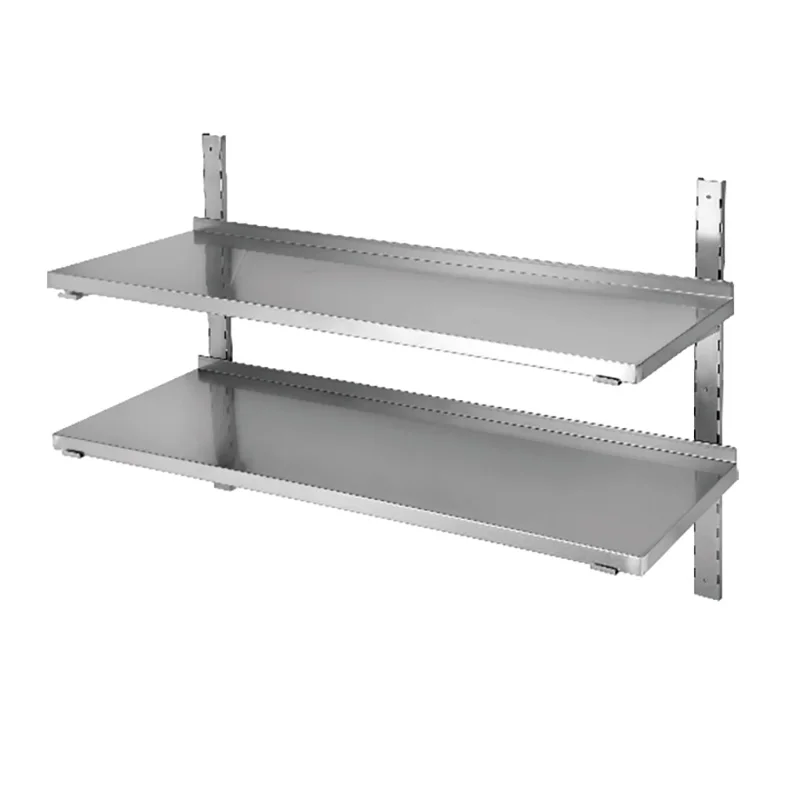 Factory Price Commercial Kitchen Stainless Steel Wall Shelves Mount