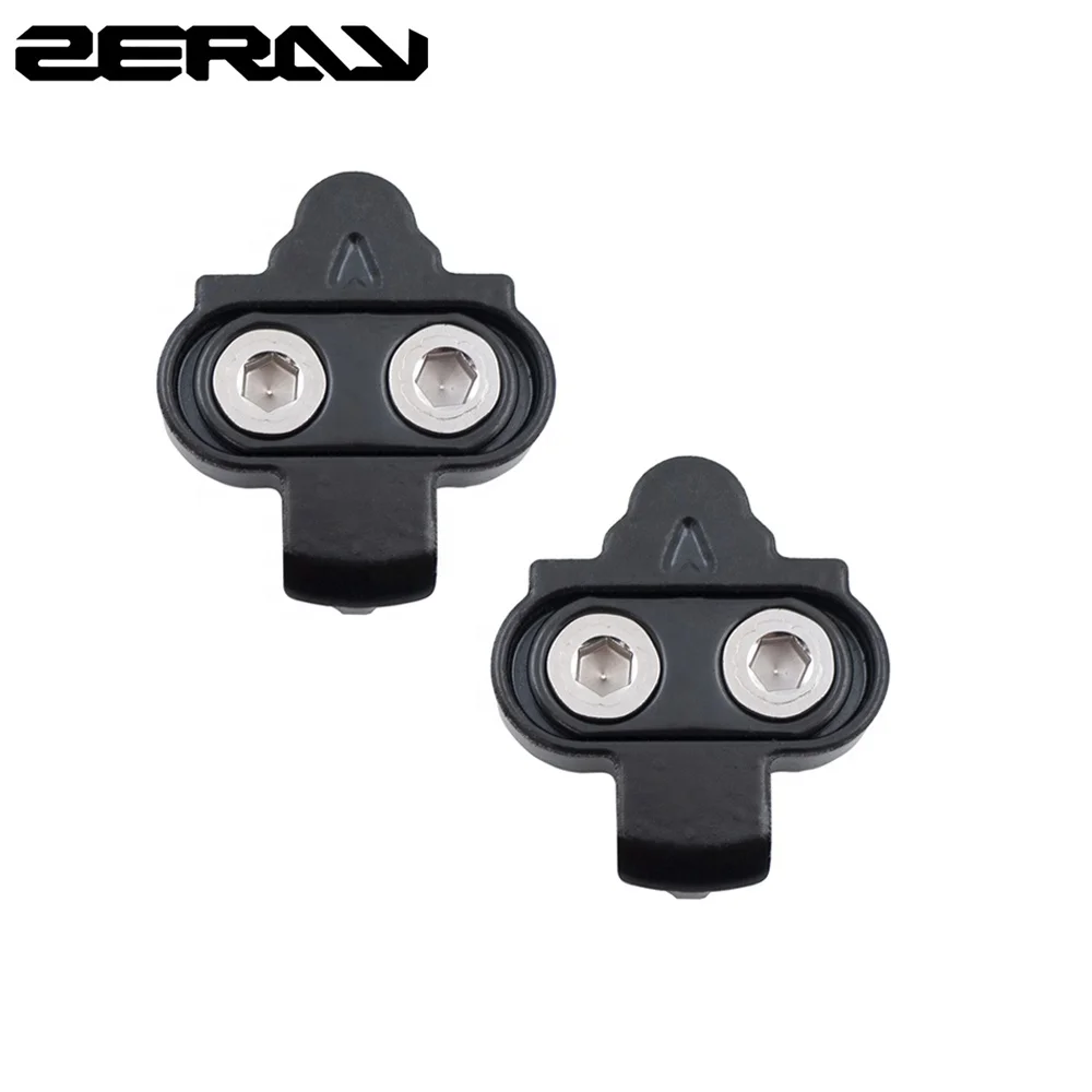 

MTB Bike Pedal Cleats Compatible SPD In Stock Clips Mountain Bicycle Pedal cleats ZERAY SC-03, Black