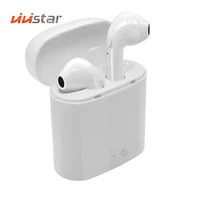 

I7s TWS Noise Cancelling mini wireless Earbuds winter acrylic bluetooth ear warmer headphone