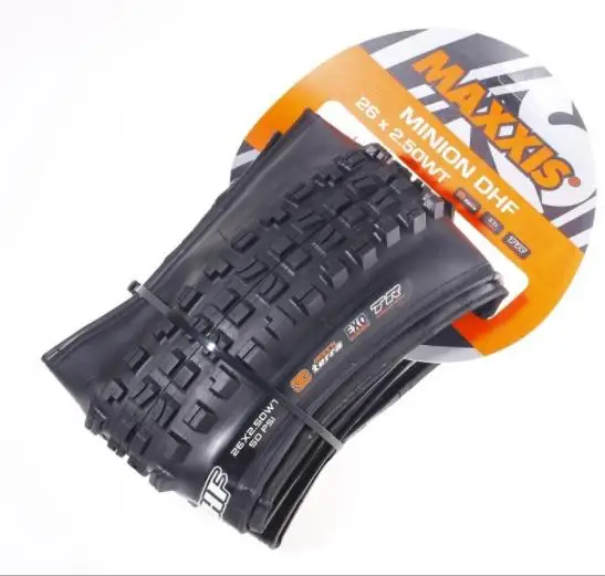 

Maxxis EXO TR folding tubeless tires 26/27.5/29Inch 2.3/ 2.4/2.5 DHF DHR speed drop AM DH vacuum off-road tire, Black