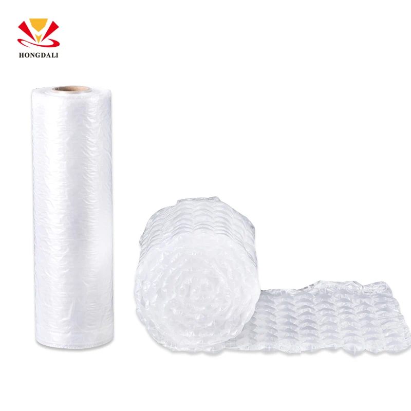 

Wholesale Bubble Roll Shipping Air Bubble Plastic Roll Inflatable Air Pouch Cushion Film Roll Air Bubble