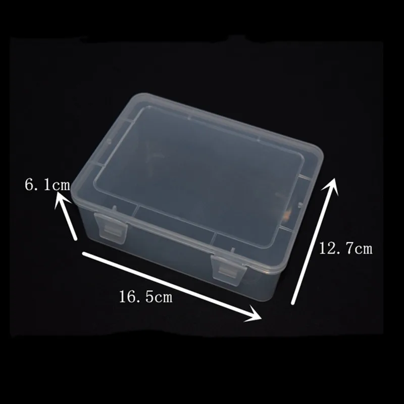 

Ready To Ship Mini Clear Empty PP Plastic Box Small Parts/Metal Parts/Toy Storage Container Case with Lid