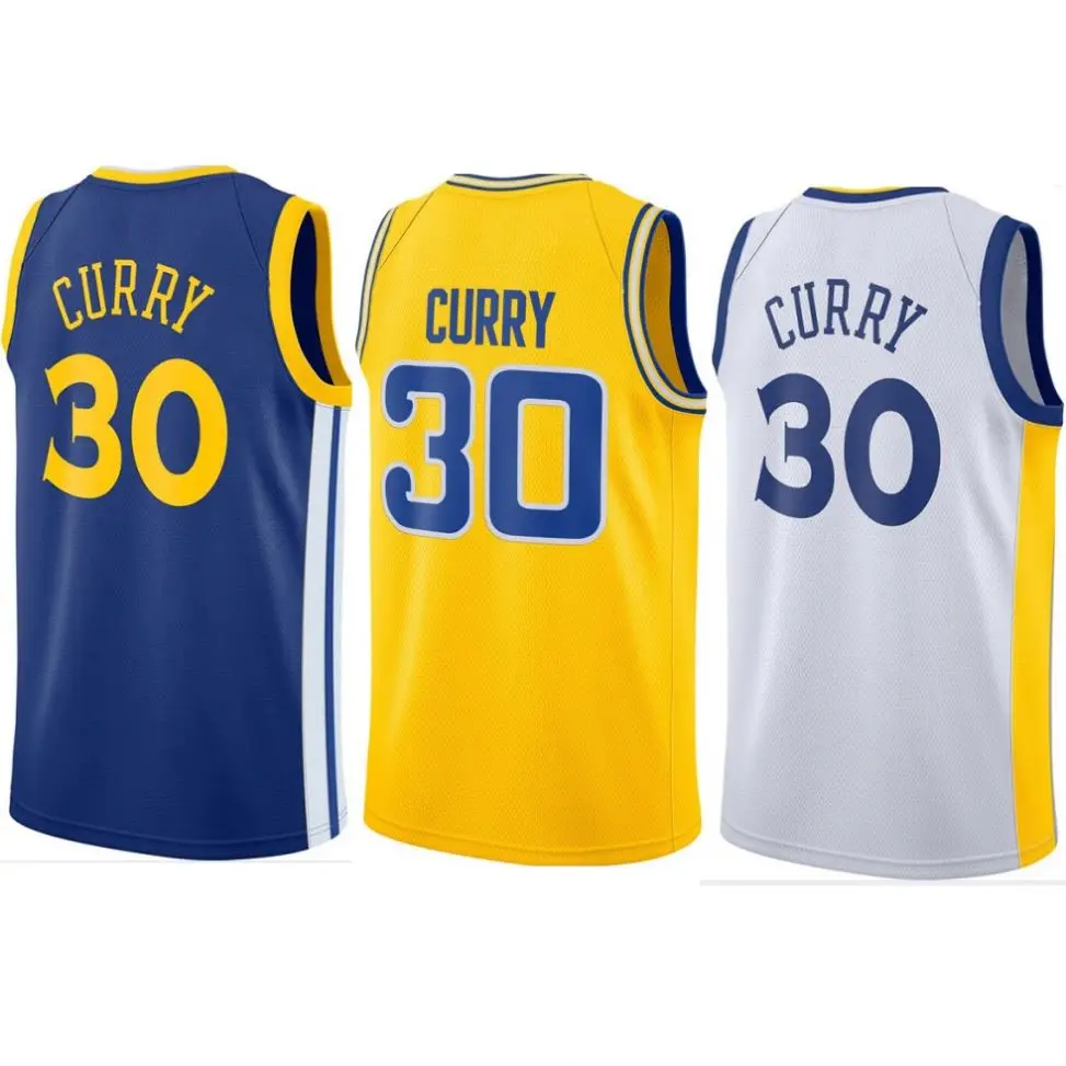 

GZJ0030 Free Shipping Wholesale Stephen Curry # 30 Basketball Jersey
