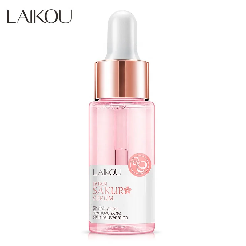 

Laikou Anti Aging Remove Acne Spots Repair Damaged Korea Hyaluronic Acid Japan Sakur Vitamin C 24K ordinary Face Serum 15ml