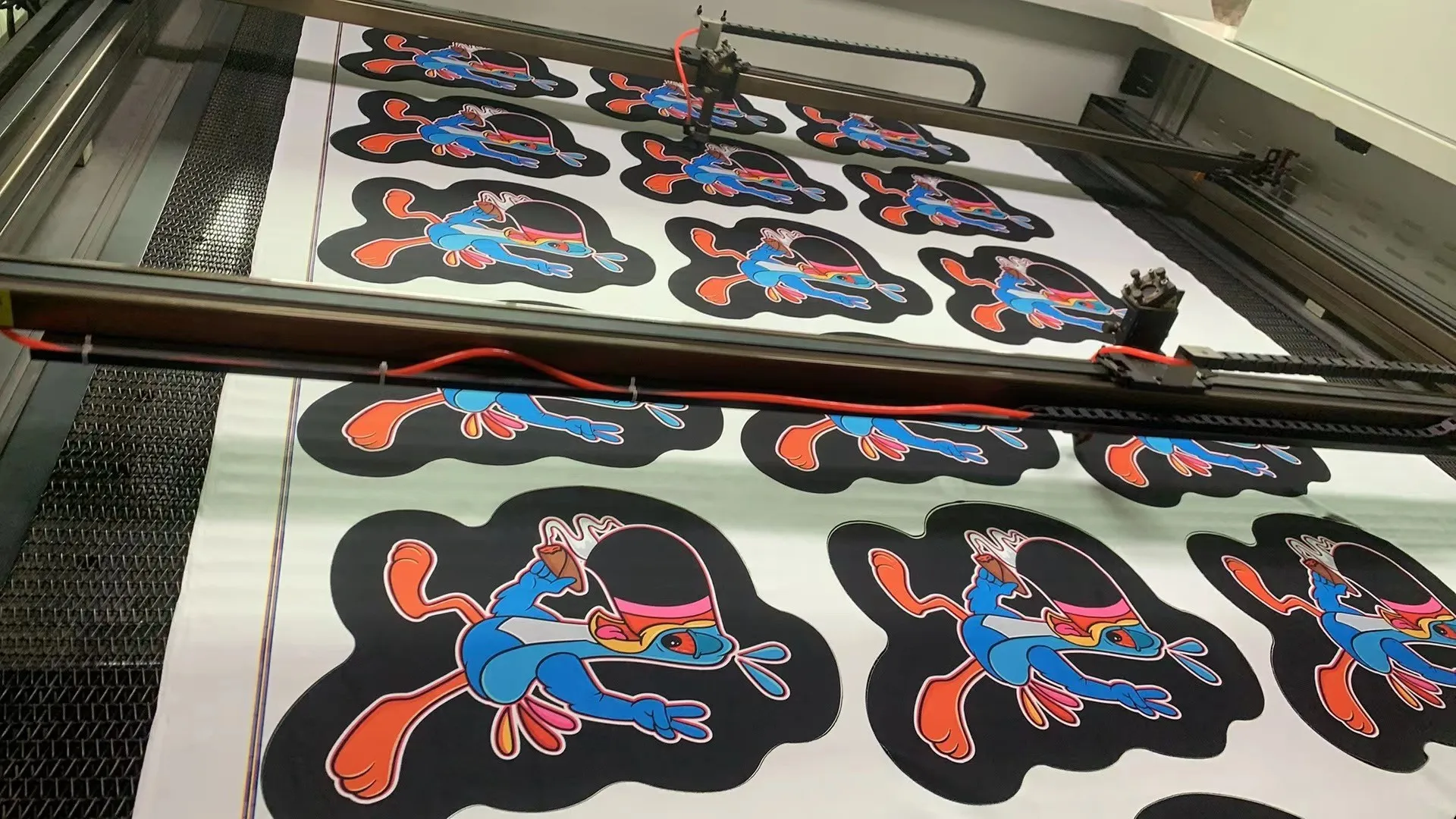 YFON Factory — Enamel pin machine filling