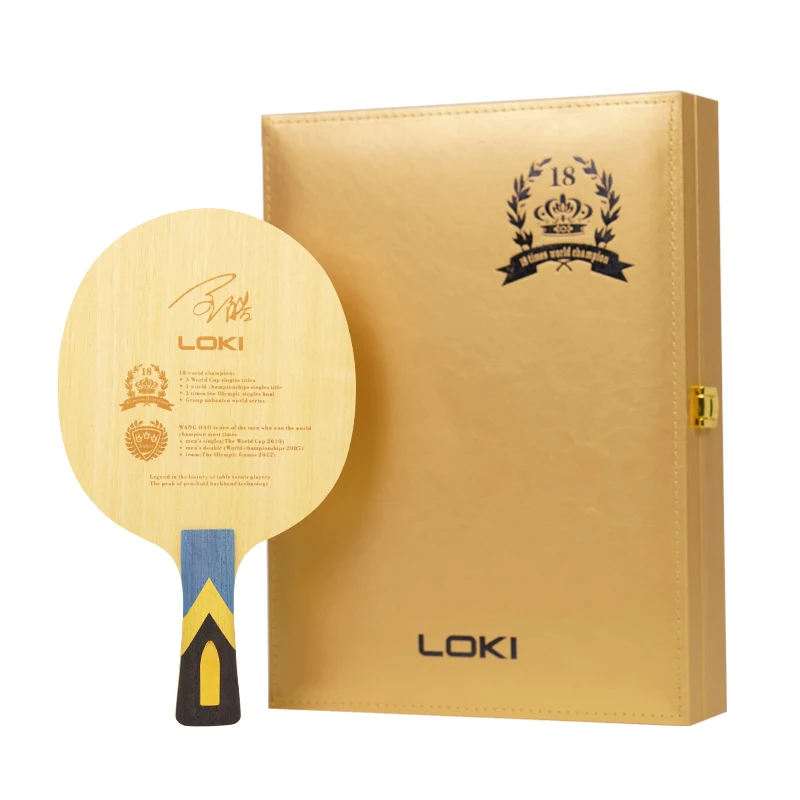

LOKI 2024 Packaging upgrade Wang Hao Honor table tennis blade ping pong blade racket for Professional competitive competition