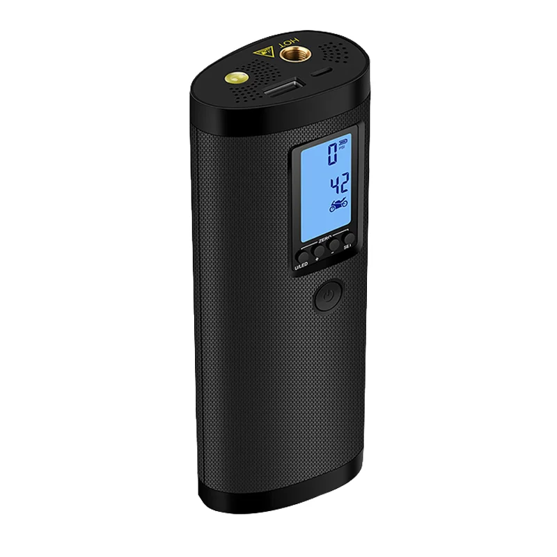 

Newo Hot Product Cordless Mini Automatic Multifunctional Portable Electric Bicycle Pump, Black