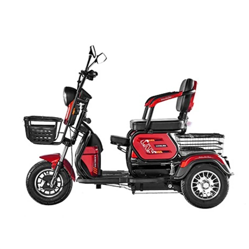 

cheaper price 20" 800w electric tricycle for scooter cargo bike elder people, Customized