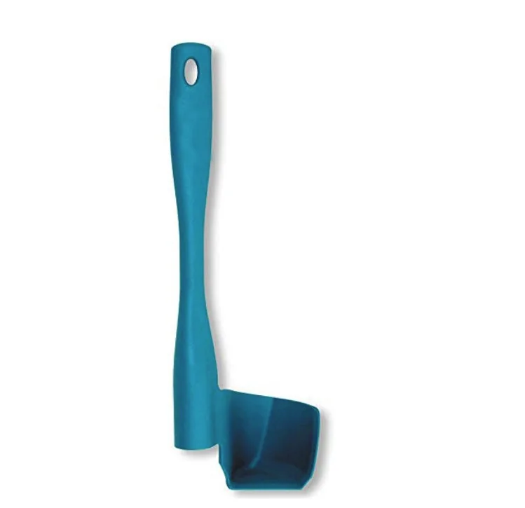 H649 Cooking Baking Kitchen Tools Multi Function Rotary Mixing Spatulas Removing Portioning Food PP ABS Rotating Spatula