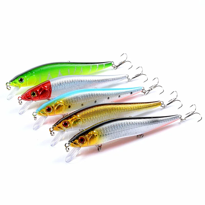 

14cm/23g Fishing Minnow Wholesale Lure ABS Plastic artificial Hard Bait