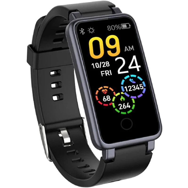 

2022 New 0.96 Inch C2 Plus Smart Bracelet Display Touch Screen Bt Music Bt Call Iphone Ip67 Waterproof For Android Smart Watch