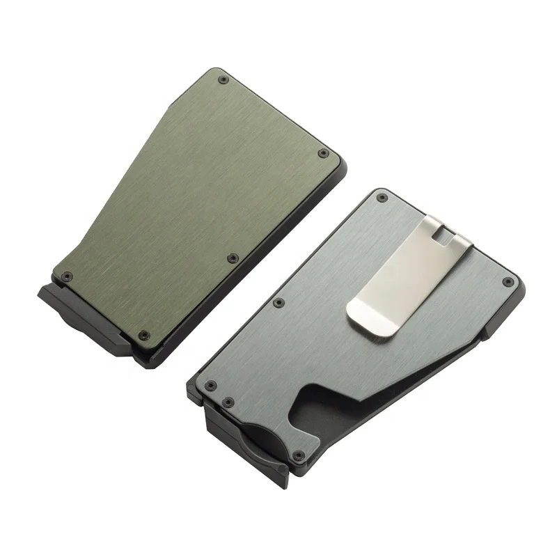 

2021 Fashion Design RFID Blocking Aluminum Card Holder
