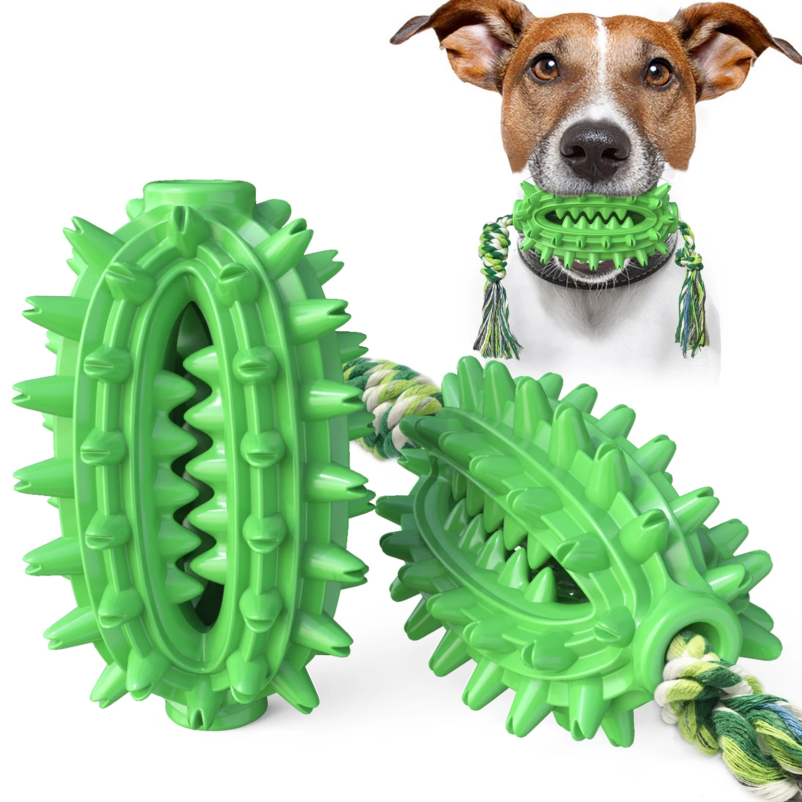 

High Quality Pet Toys Durable Rubber Dog Treat Chew Toy