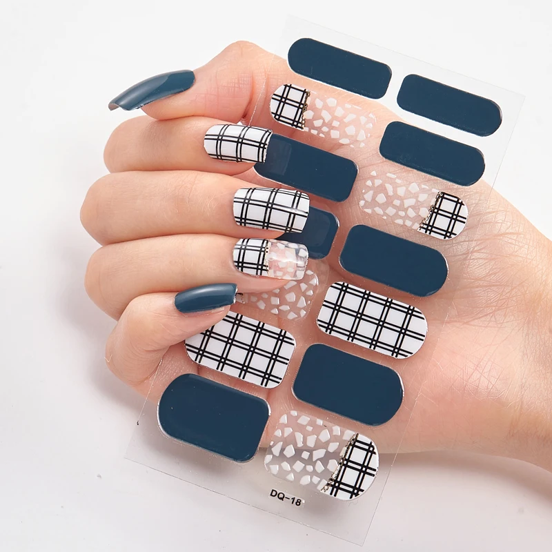 

Wholesale Manicure Nail Salon Finger Nails Accessories DIY Self Adhesive Sticker