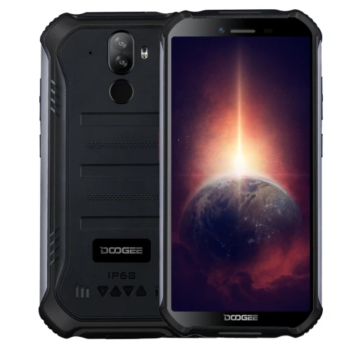 

Global DOOGEE S40 Pro mobile 4GB 64GB Dual Back Cameras Fingerprint Id 5.45 inch Android 10.0 4G Dual SIM Smart Rugged Phone
