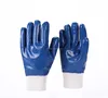 Cheap wholesale zebra strip nitrile gloves for oil work