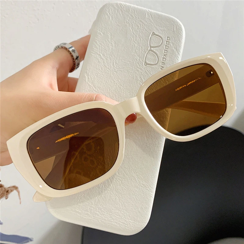 

New Women Fashion Square color Sunglasses Vintage Retro Colorful Sun Glasses Female Lady Eyewear Shades Female Oculos UV400