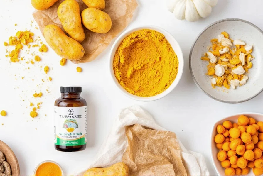 Liposomal turmeric molecular structure showing curcumin encapsulated within phospholipid spheres