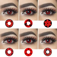 

Wholesale freshgo 138 models cosplay halloween contact lenses crazy lens yearly sharingan contact lens for dark eyes
