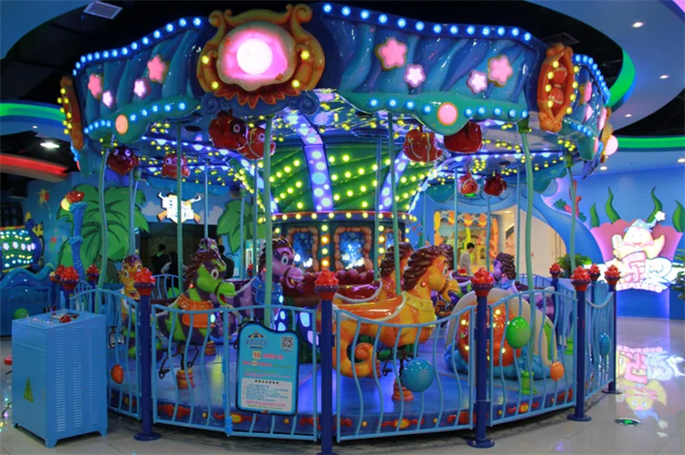 The Marine Worlds Carousel Hippocampal Chasing Musical Carousel For ...