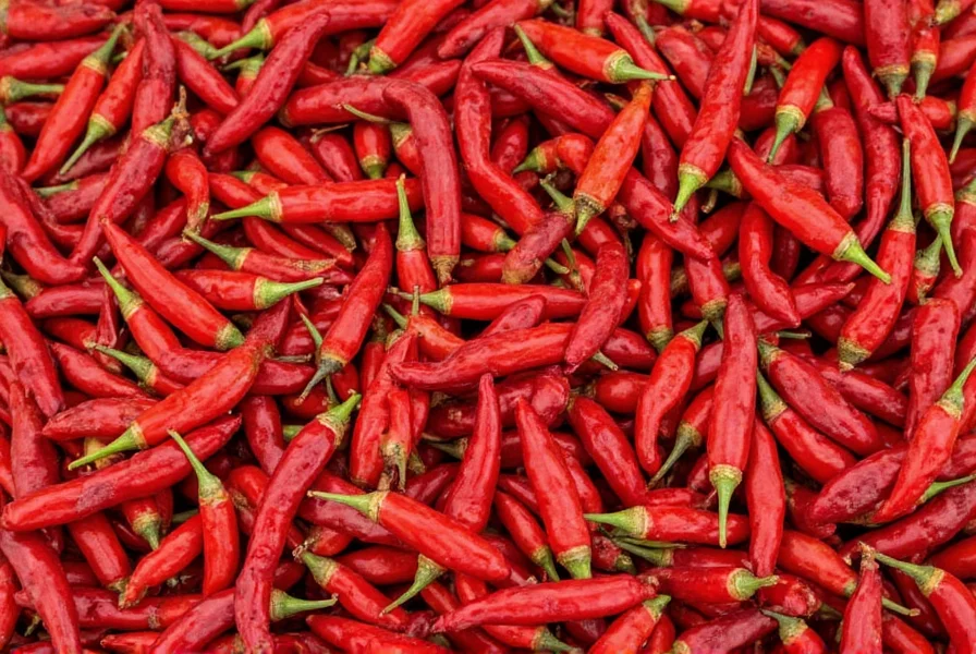 Kashmiri red chillies in a spice bowl