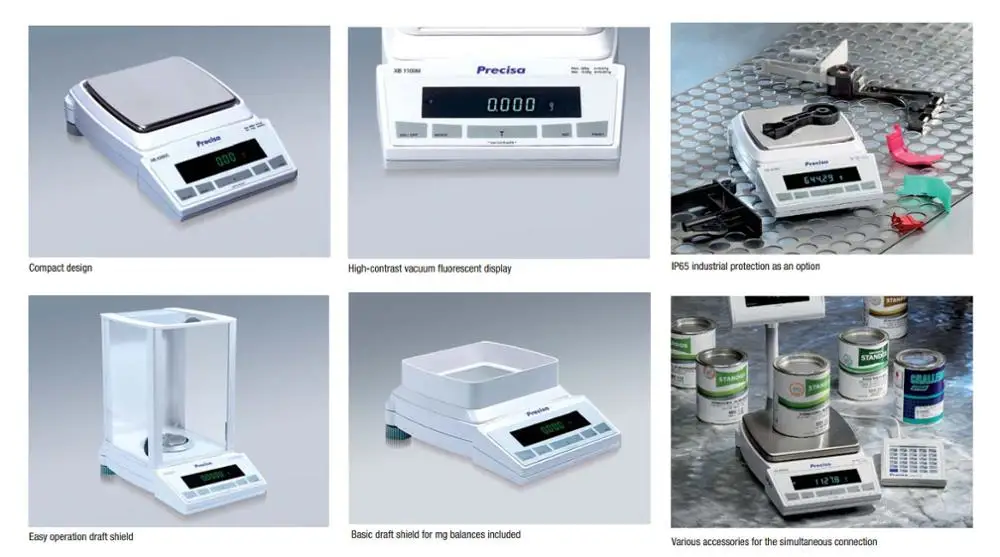Precisa Xb Series Automatic Analytical Balances 0.1 Mg With Vacuum
