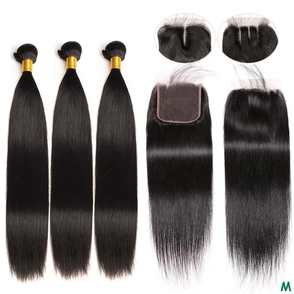 

Beica Unprocessed Cuticle Aligned Hair Brazilian Silky Straight Virgin Hair