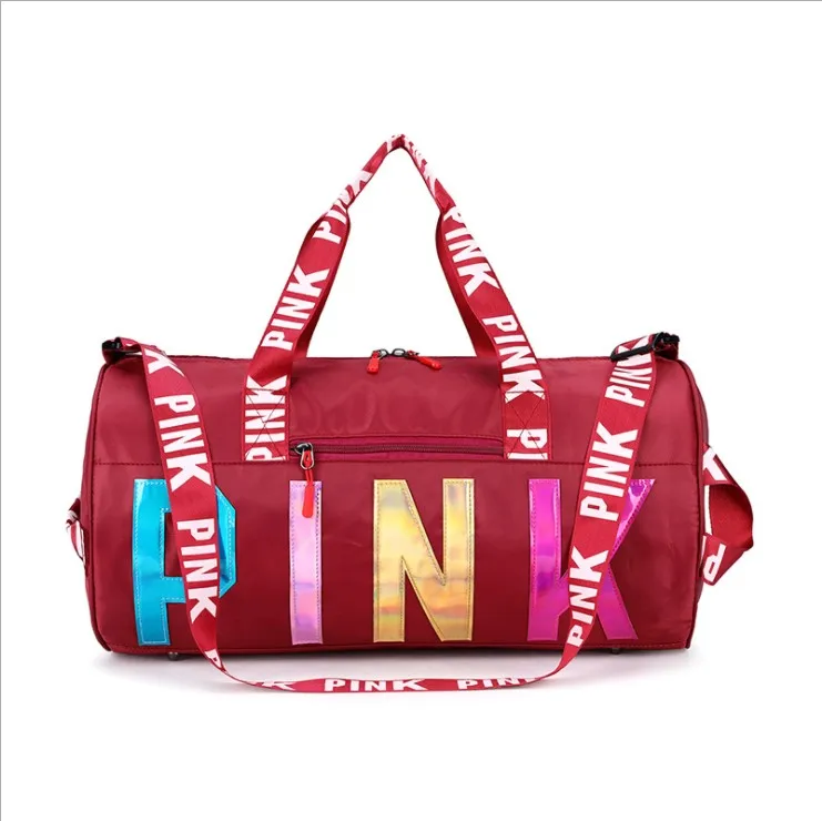 

Fashion sequins travel sport waterproof fitness hand shoulder bag for girl, Picture colors