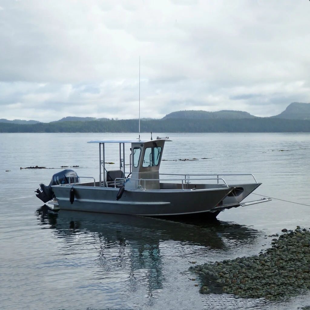 

Kinocean aluminum out board engine Landing Craft Center Console fishing boat 21ft for sale, Optional