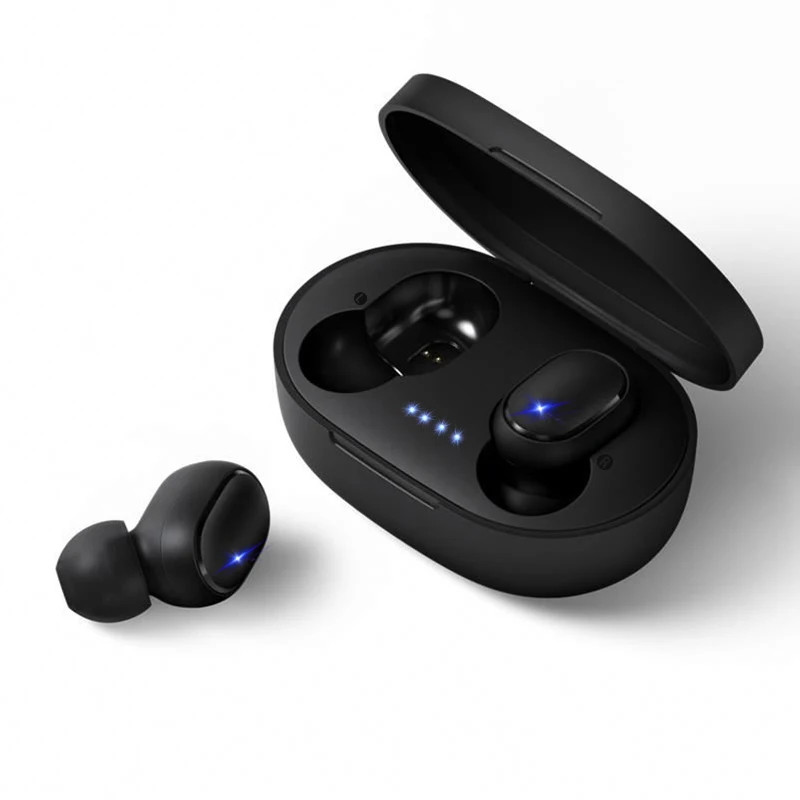A6S Amazon Hot-Selling Mini TWS Wireless 5.0 BT Earbuds w/mic, Running  Earphones VS Red mi Airdots Noise Cancelling headset