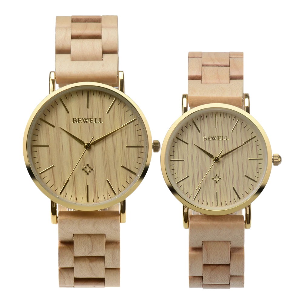 

Alibaba Watch Supplier Modern Stainless Steel Wristwatch Men Custom Wood Warch Private Label Luxury relojes