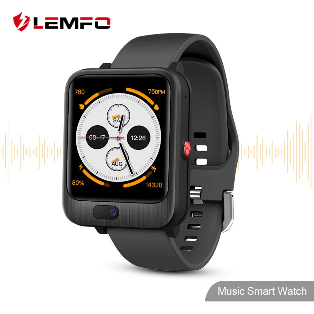

LEMFO LEM11 4G Smart Watch Android 7.1 3GB 32GB Video Call With 1200mah Power Bank Wireless BT Speaker Strap Replaceable