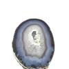 Hot sale Polished coaster wholesale natural large agate geode slices