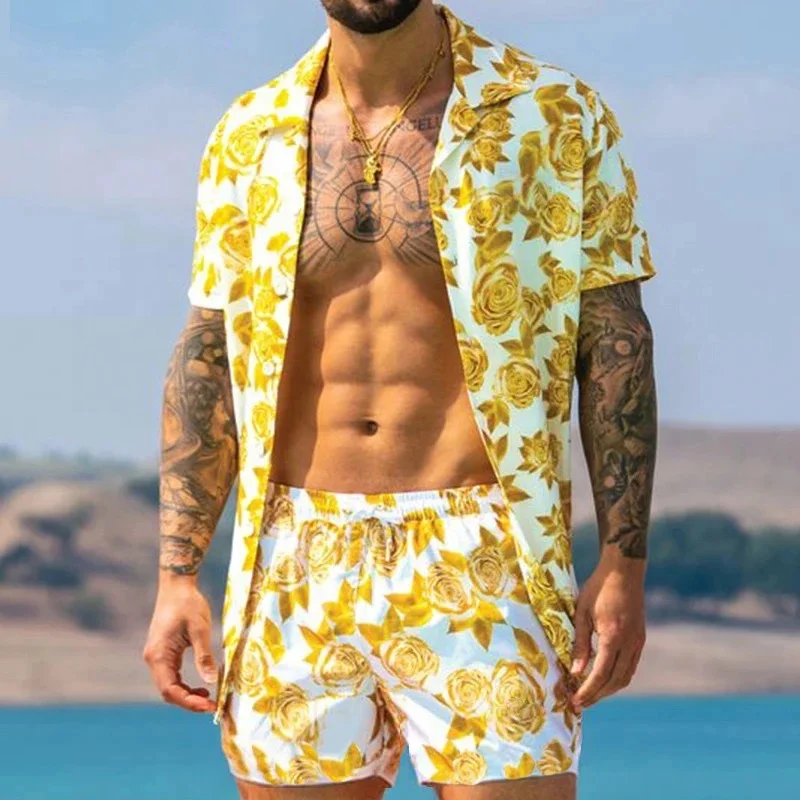 

Short set men 2 piece summer shorts set 2021 wear,Sweat Shirt Two Piece Men Short Sets For Men