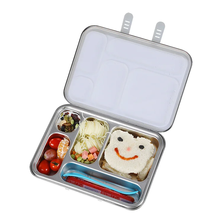 

Wholesale stainless steel tiffin bento lunch box 304 stainless steel insulated lunch box for kids, Natural