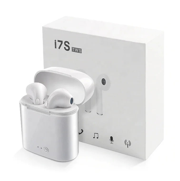 

Original i7S TWS earphone Touch Key wireless noise cancelling earbuds V5.0 earpod i7S Headset sports headphones