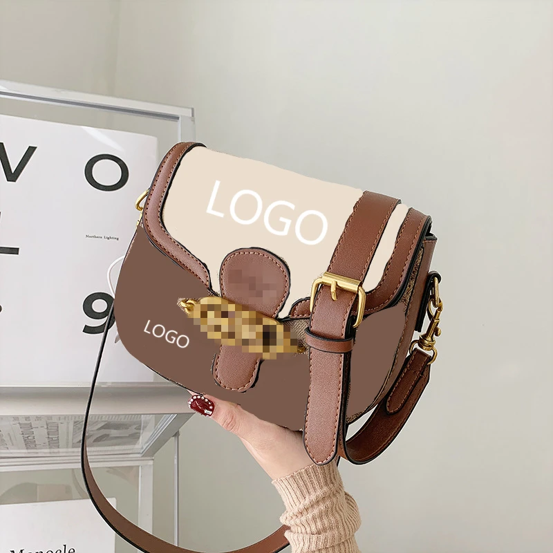 

Fashion Designer Semi-circle Saddle PurseGenuine Leather Shoulder Women Messenger Bag, Picture