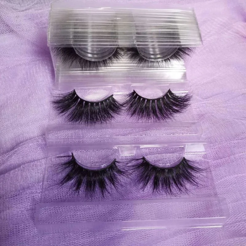 

3 Pack Lashes Wispy Mink Eyelashes Whole Sale 3D Mink Lashes