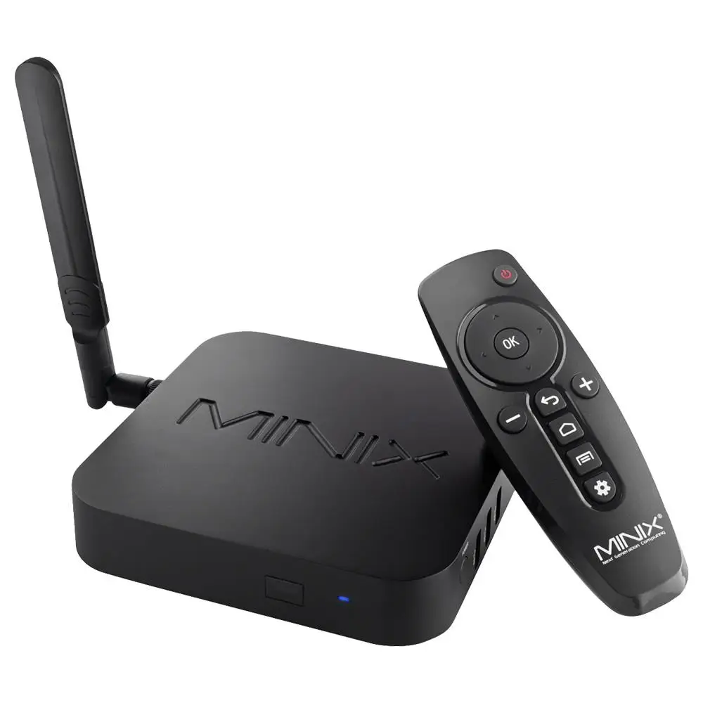 MINIX NEO U22-XJ TV BOX Android 9.0 Quad Core 4GB DDR4 32GB eMMC Smart TV BOX Dolby Video Audio 4K UHD Media Hub 2.4G/5.0G WiFi
