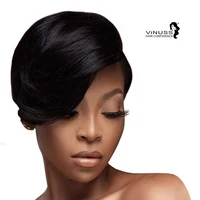 

Lace Front Human Hair Wigs Brazilian Short Pixie Cut Human Hair Bob Lace Wig Remy Wigs for Black Women