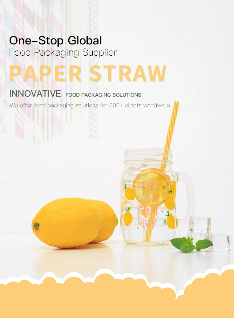 Disposable Boba Straws Individually Wrapped Pp Drinking Straws Plastic
