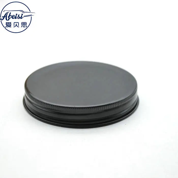 Matte Black Metal Aluminium Lid 70 400 58 400 53 400 48 400 43 400 42 400 38 400 28 400 24 400 22 400 400 View Metal Lids For Jars Abs Product Details From Xuzhou Abeisi Glass Products Co Ltd On Alibaba Com