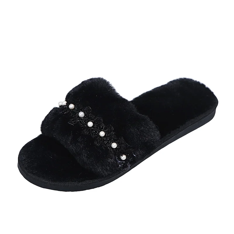 

High Quality Plush Cotton Slippers Custom Logo Plush Slippers For Kids Plush Cotton Slippers, As picture