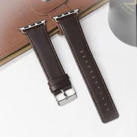

2019 New vintage Crazy horse 38mm 42mm leather watch strap for apple watch leather bands