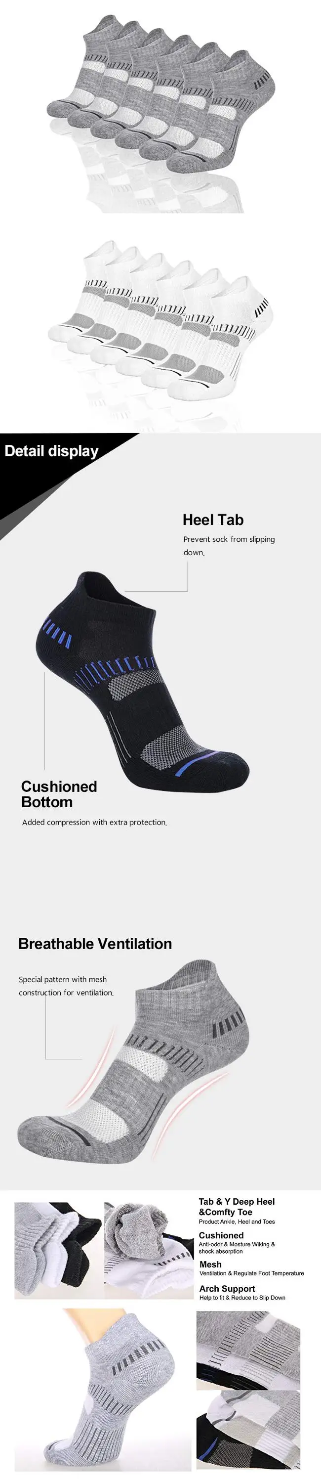 Enerup Dry Fit Compression Foot Purple Glitter Unisex For Men Cartoon Custom Tens Low Cut Ankle Socks